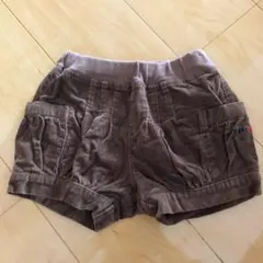 eab☆ショートパンツ☆女の子☆コーデュロイ☆110☆秋冬☆べべ