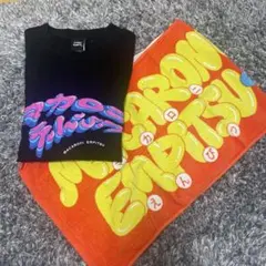 マカロニえんぴつ　溶けるサマーTシャツ タオル ライブ　グッズ　M黒　ブラック