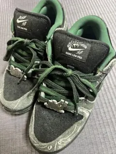 Nike SB Dunk Low Pro ブラック/グリーン