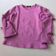 BeBe ピンク 長袖カットソー 120