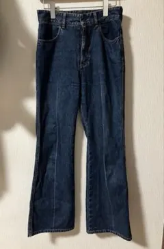 ワイドデニムパンツ デニム