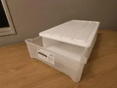 NITORI 押入れクリアケース 74cm x 39cm x 18cmのサムネイル