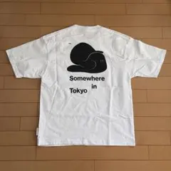 Somewhere in Tokyo プリントTシャツ ホワイト beams
