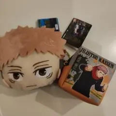 虎杖悠仁 ポーチセット 2個セット 新品タグ付き