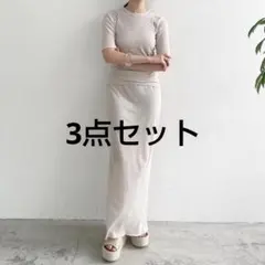 plage セットアップ　C/L SHEER JERSEY SKIRTのサムネイル