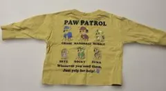 パウパトロール　パウパト　ロンT 長袖Tシャツ　90cm