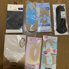 パンスト　フットカバー　7枚セット