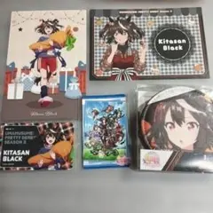 ウマ娘 プリティーダービー キタサンブラック レザーケースなど ５点セット
