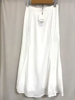 GWセール✨ホワイトマーメイドスカート