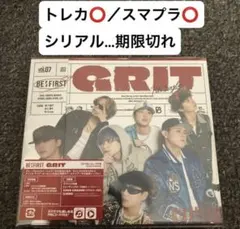 BE:FIRST / GRIT MV盤 CD+Blu-ray トレカ・スマプラ付