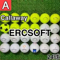 【A2184】キャロウェイ ERCSOFT カラー混合 24球