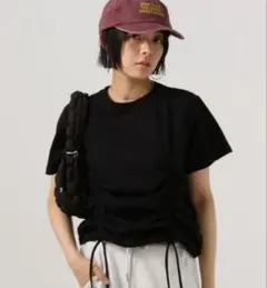 BAYFLOW ベイフロー シャーリング 半袖 Tシャツ ブラックのサムネイル