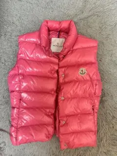 MONCLER ピンク ダウンベスト サイズ0 値下げしました✨
