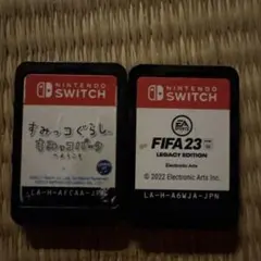 Nintendo Switch ソフト 2本セット すみっコぐらし FIFA23