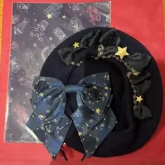 Angelic pretty ロゴ入り ベレー帽 初期 - メルカリ