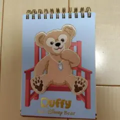 平成レトロ　ダッフィー メモ帳 東京ディズニーシー