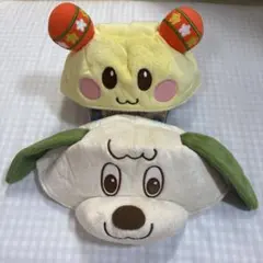 わんわんワンダーランド会場限定！　やわらかキャップ 帽子 わんわん　うーたん