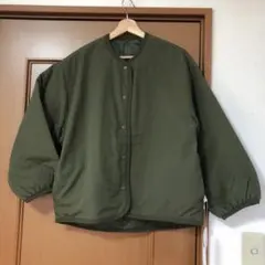 しまむら ロゴスデイズ ジャケット 濃黄緑