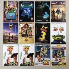 トイストーリー　全作品チラシセット　映画フライヤーのサムネイル