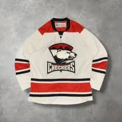 NHL古着ゲームシャツシャーロットチェッカーズクラシックホッケー/R325