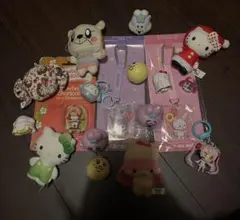 【まとめ売り】サンリオ・キャラクター雑貨セット（新品・中古混在／バラ売り不可）