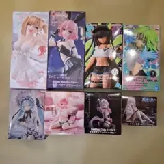 新品未開封12/20時点で最新含む美少女プライズフィギュア８体まとめ売り