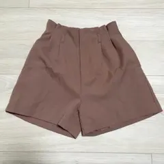 INGNIイング ハイウエストタックショートパンツ ピンク 短パン c494のサムネイル