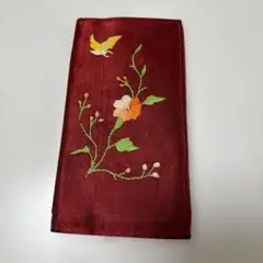 刺繍入り長財布　ベトナム　お土産