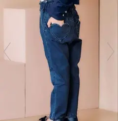 アプレレクール　ハートポケット　きゅんパンツ 10分丈