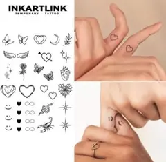 INKARTLINK 　タトゥーシール ヘナ　フィンガータトゥーのサムネイル