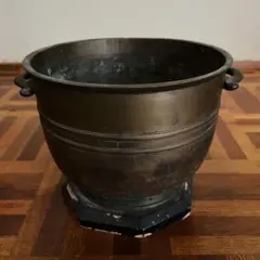 真鍮製鍋　ヴィンテージ　大鍋　足つき Amazon | キングデンジ 外輪鍋（ソトワール）27cm オール熱源