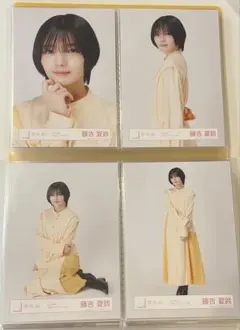 櫻坂46藤吉夏鈴生写真✿2022年春私服コーディネート衣装