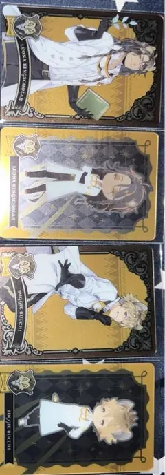 ツイステッドワンダーランド サバナクロー寮 4枚セット