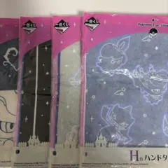 ポケモン タイプゴースト　一番くじ ハンドタオル 4枚セット