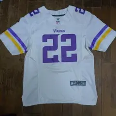 NIKEミネソタ・バイキングスNFLゲームシャツ フットボールシャツ古着ゆるだぼ