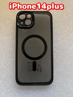 【新品未使用】 iphone14plusケース　色:ブラッククリアー/ブラック