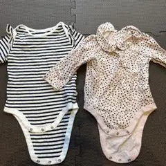 baby GAP ロンパース 2点セット 12-18m