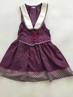 axes femme ノースリーブワンピース パープル