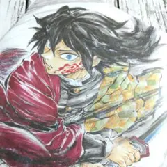 鬼滅の刃 冨岡義勇 映画 入場者特典 色紙