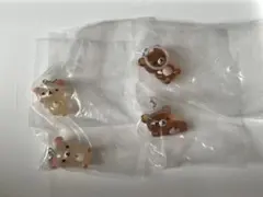 リラックマ クリアマスコットチャーム　4種 セット