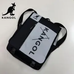 KANGOL レディース リュック バックパック ブラック/グレーのサムネイル