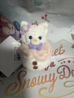 リーナベル ぬいぐるみチャーム　シークレットオブスノーウィーデイ　雪だるま