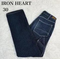 IRON HEART アイアンハート　ペインターパンツ　 ヒッコリー　ストライプ