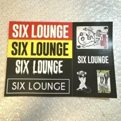 SIX LOUNGE「3」新品未使用 ステッカー付き 2025年最新】six lounge ステッカーの人気アイテム - メルカリ