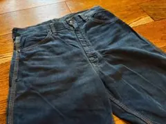 50s Sears Circle Ranch 濃紺バッドダイ デニムペインター