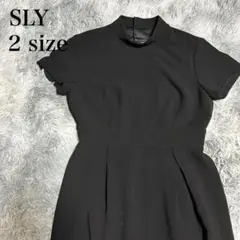 【SLY】スライ 半袖 人気 背中がおしゃれ レディス ワンピースa168のサムネイル