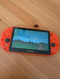 PSVITA PCH-2000 ネオンオレンジ 本体　動作保証　傷汚れあり