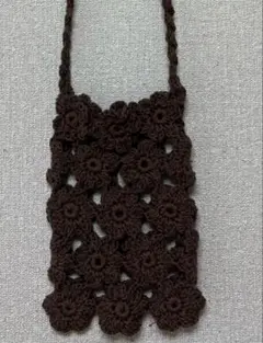 フラワースマホショルダー