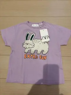 ZARA 6歳 Tシャツ ウサギデザイン