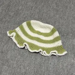 かぎ針編み バケットハット ハンドメイド